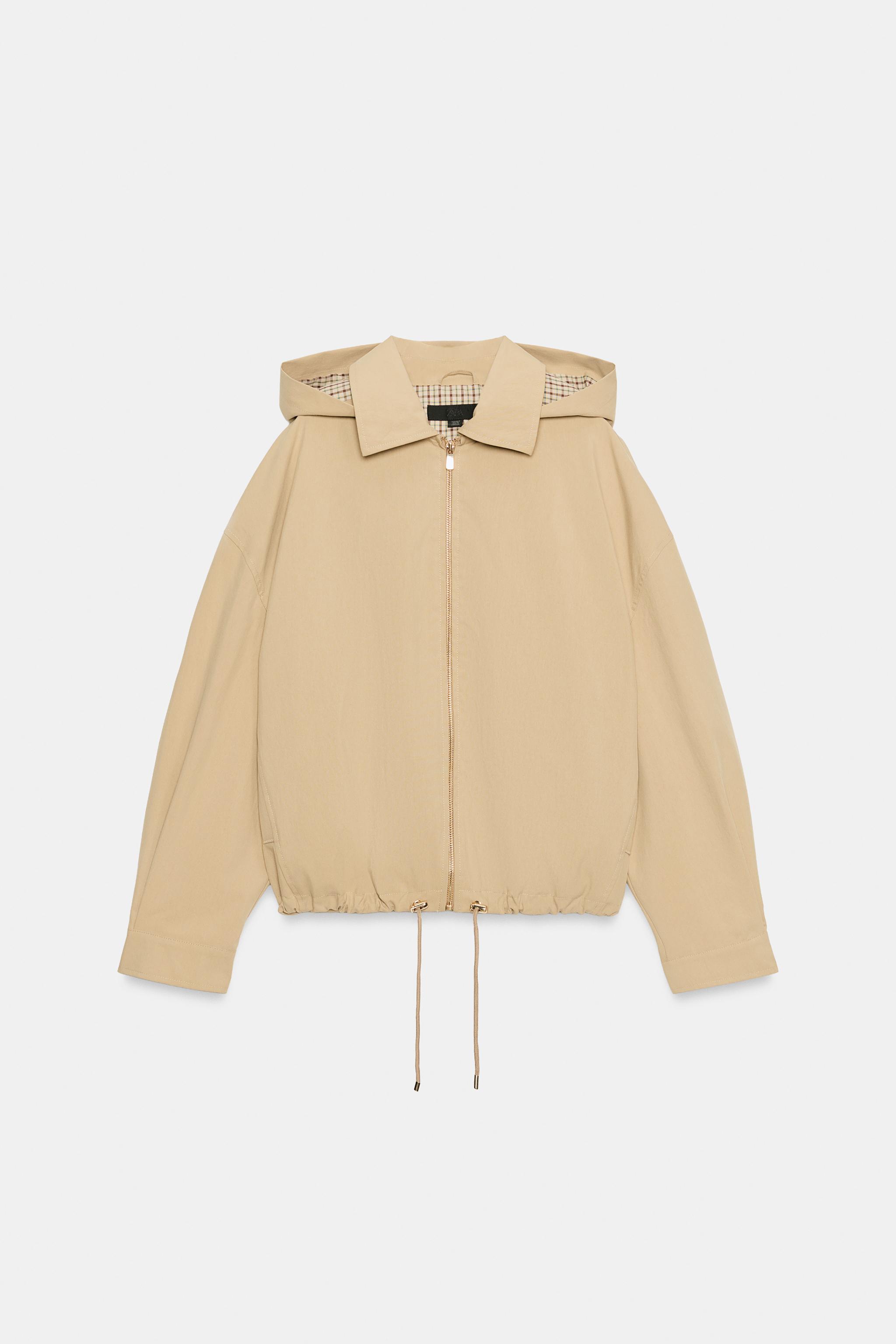 BLOUSON À CAPUCHE AMOVIBLE